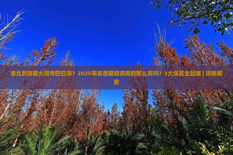 淮北去西藏大昭寺四日游