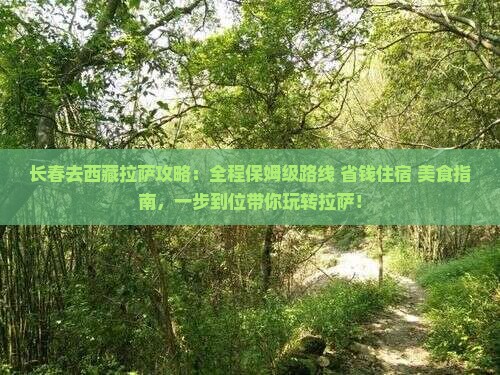 长春去西藏拉萨攻略