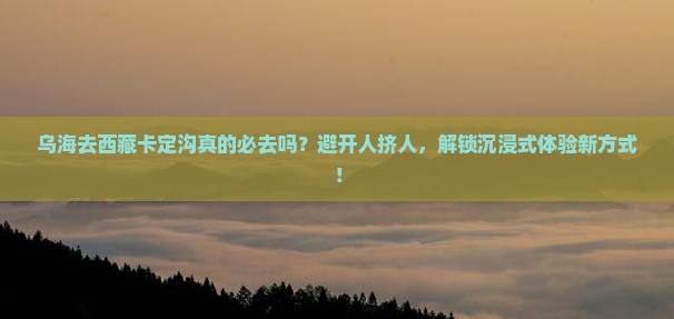 乌海去西藏卡定沟必去地