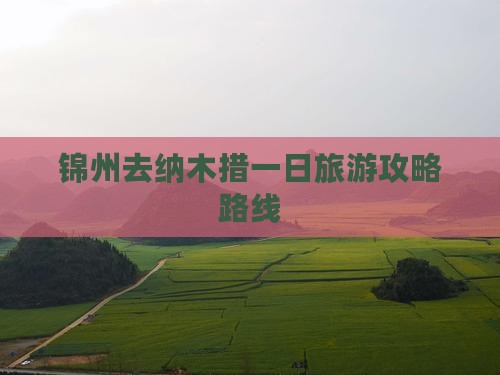 锦州去西藏纳木措一日