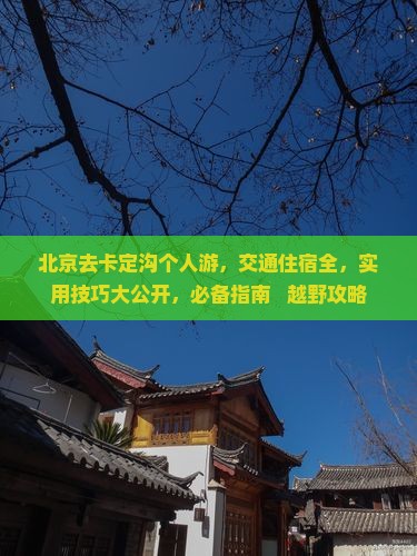 北京去西藏卡定沟个人游