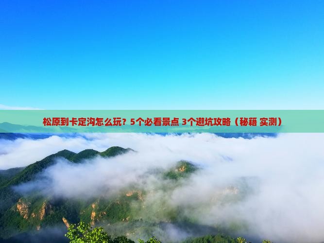 松原到西藏卡定沟团体旅游