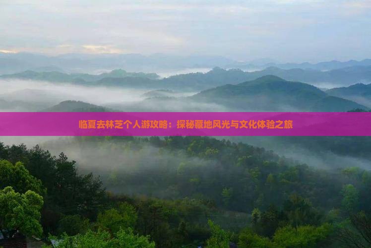 临夏去林芝个人游攻略：探秘藏地风光与文化体验之旅