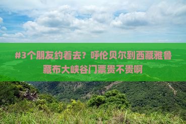 呼伦贝尔去西藏雅鲁藏布大峡谷门票