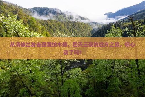清徐到西藏纳木措四日游