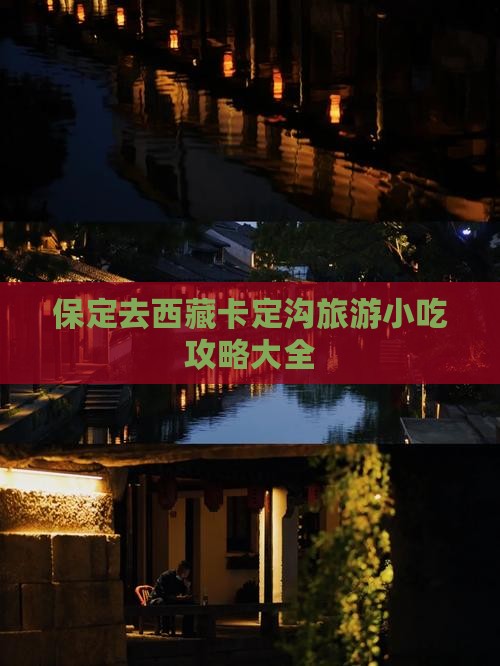保定去西藏卡定沟旅游小吃