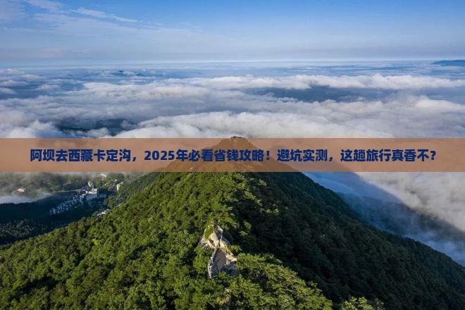 阿坝到西藏卡定沟景点