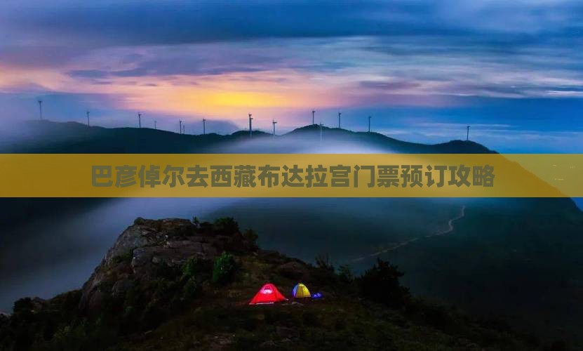 巴彦倬尔去西藏布达拉宫门票
