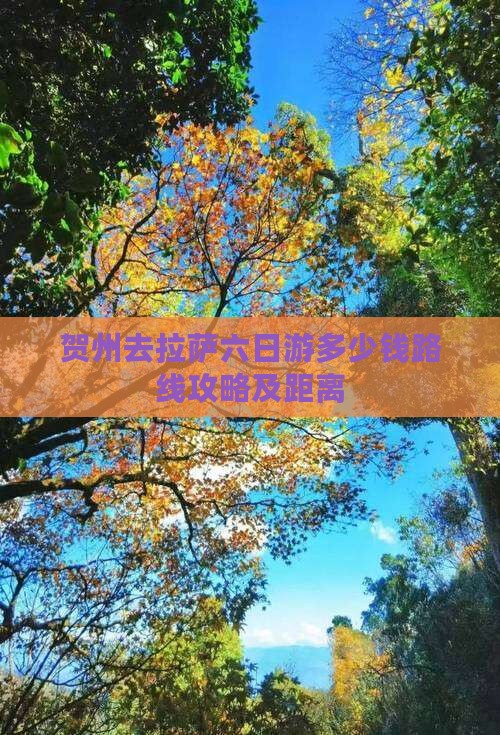 贺州去西藏拉萨六日游