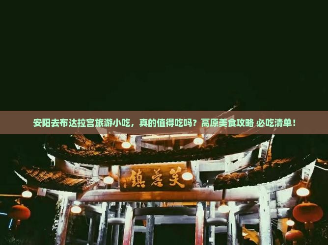安阳去西藏布达拉宫旅游小吃