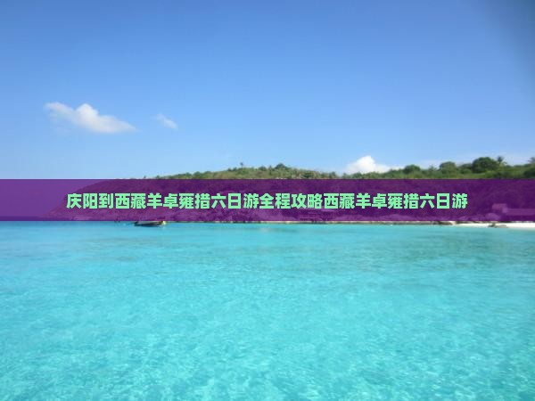 庆阳到西藏羊卓雍措六日游