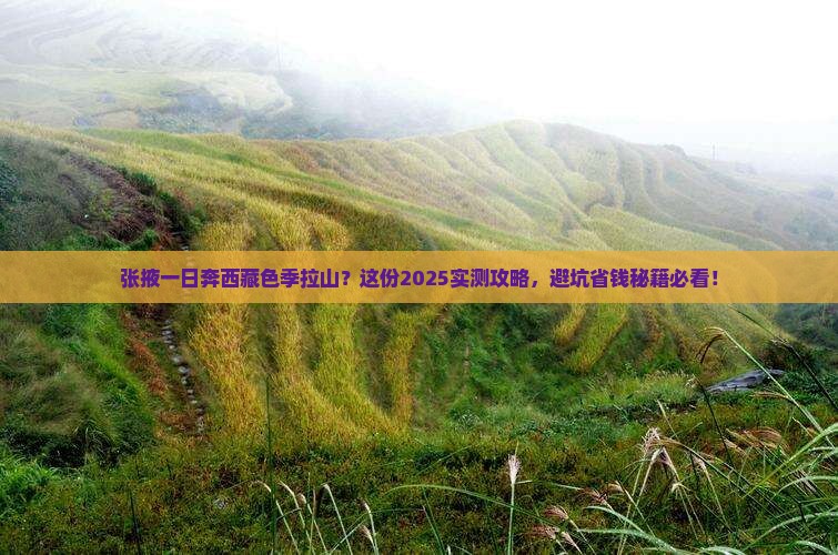 张掖到西藏色季拉山一日