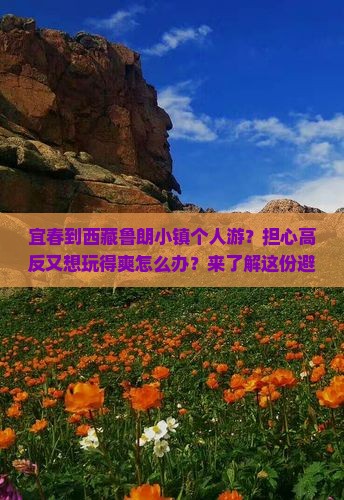 宜春去西藏鲁朗小镇个人游
