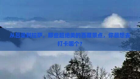 吕梁去西藏拉萨景点