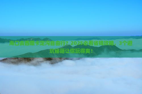 海口去西藏卡定沟自由行