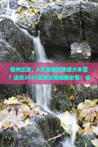 梧州到西藏珠峰大本营六日游