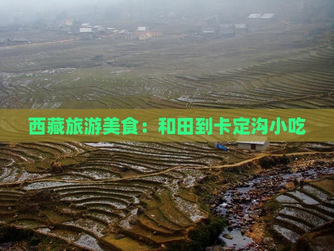 和田到西藏卡定沟旅游小吃
