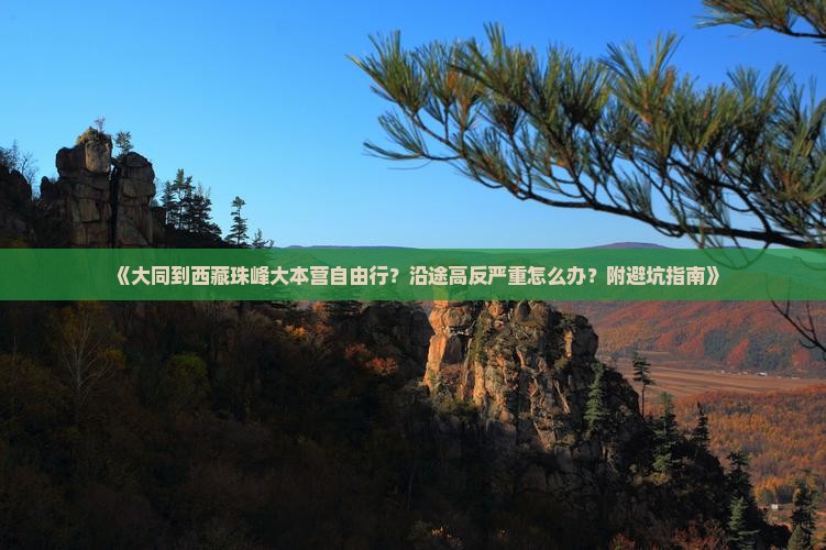 大同到西藏珠峰大本营自由行
