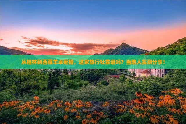 桂林去西藏羊卓雍措旅行社