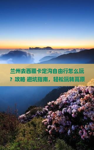 兰州去西藏卡定沟自由行