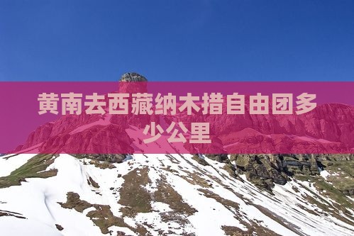 黄南去西藏纳木措自由团