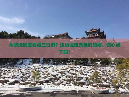 防城港到西藏三日游