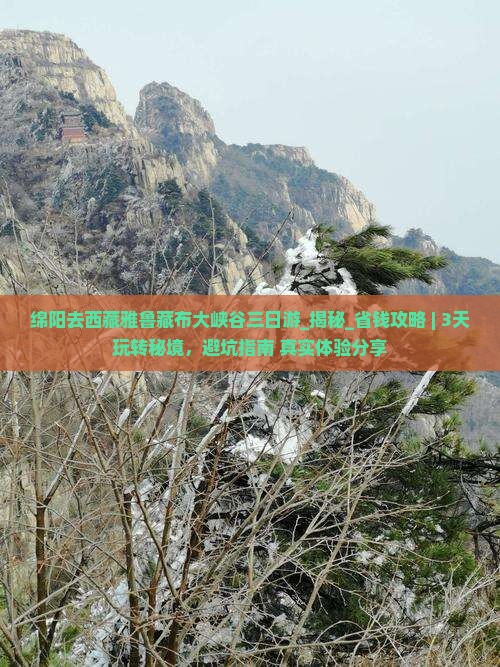 绵阳去西藏雅鲁藏布大峡谷三日游