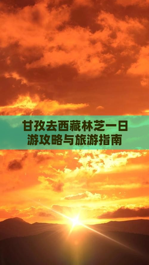 甘孜去西藏林芝一日