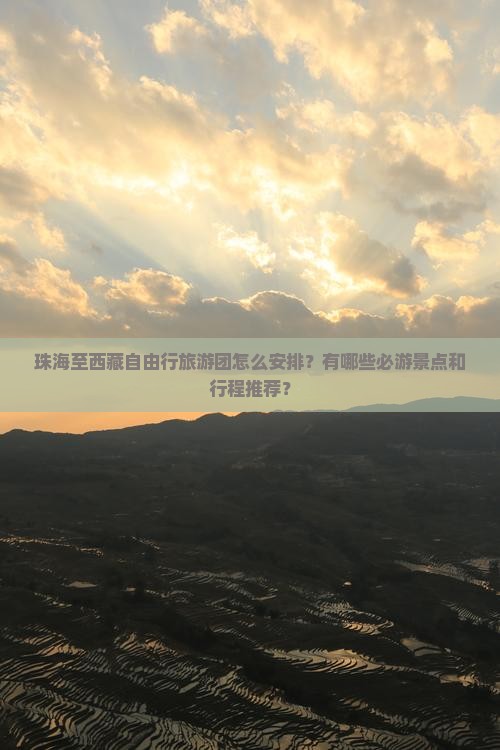 珠海到西藏自由团