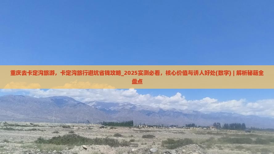重庆去西藏卡定沟旅游