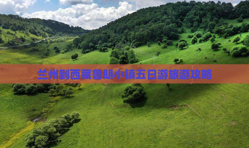 兰州到西藏鲁朗小镇五日游