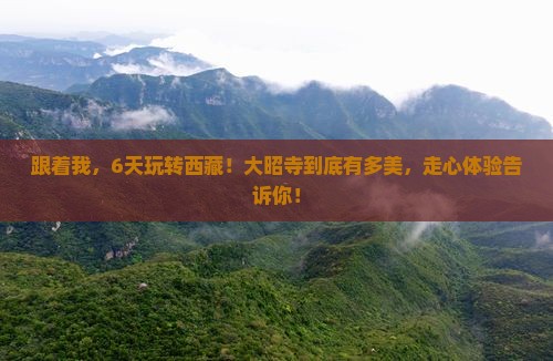 滁州去西藏大昭寺六日游