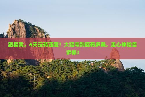 滁州去西藏大昭寺六日游