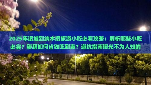 诸城到西藏纳木措旅游小吃
