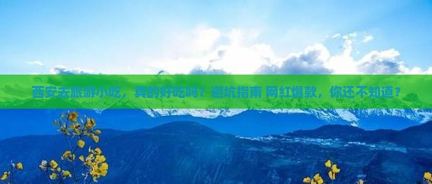 西安去西藏旅游小吃