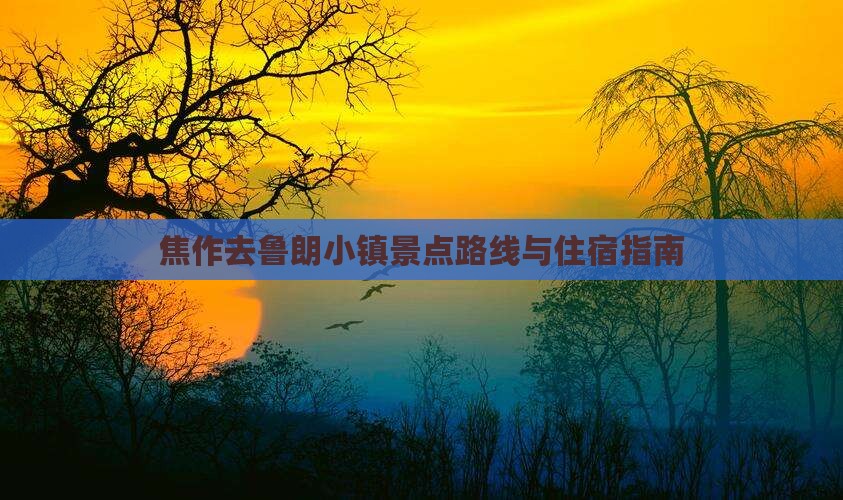 焦作去西藏鲁朗小镇景点