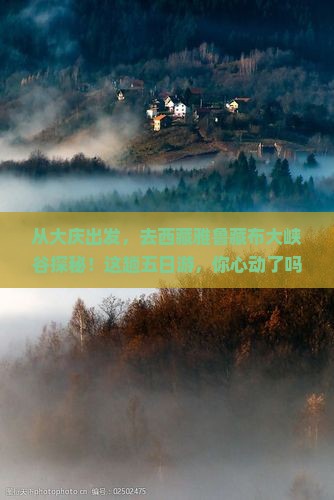 大庆去西藏雅鲁藏布大峡谷五日游 大庆去西藏雅鲁藏布大峡谷五日游