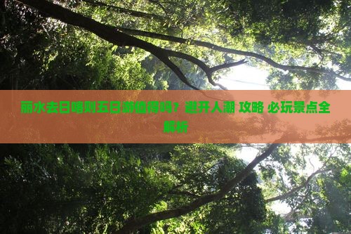 丽水去西藏日喀则五日游