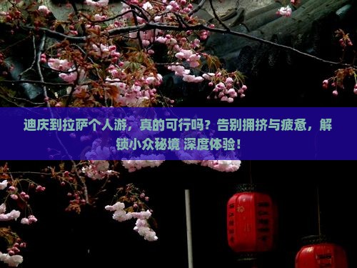 迪庆到西藏拉萨个人游
