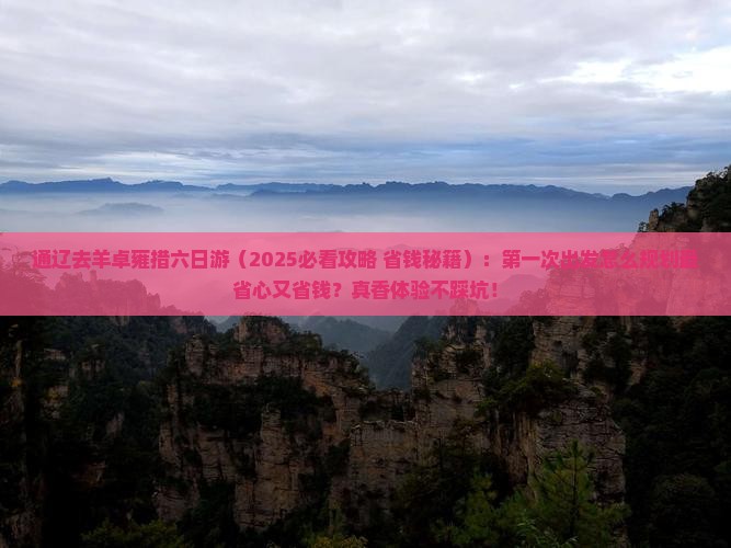 通辽去西藏羊卓雍措六日游