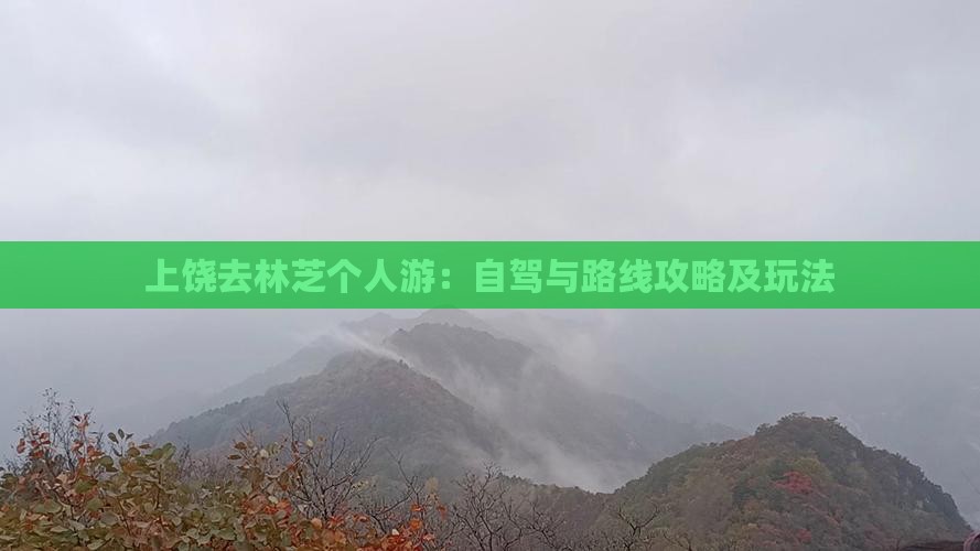 上饶去林芝个人游：自驾与路线攻略及玩法