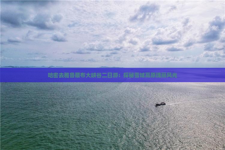 哈密去雅鲁藏布大峡谷二日游：探秘雪域高原瑰丽风光