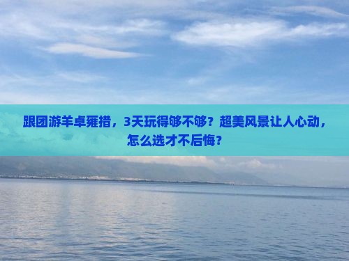 山南到西藏羊卓雍措团体旅游