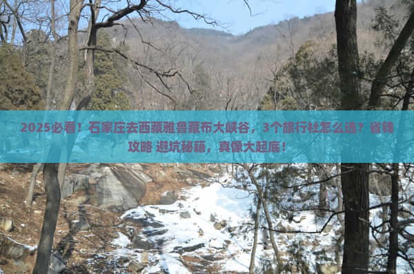石家庄到西藏雅鲁藏布大峡谷旅行社