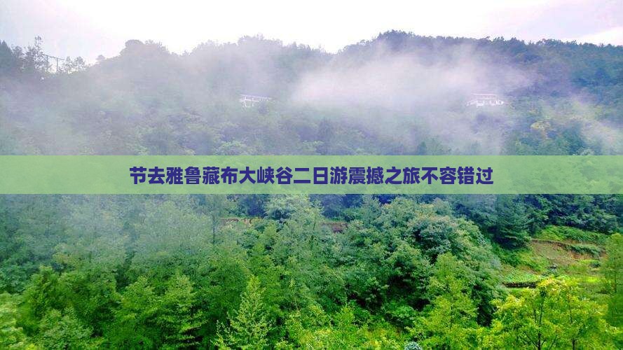 国庆节去西藏雅鲁藏布大峡谷二日游