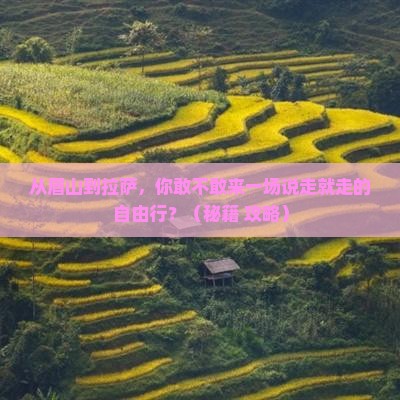 眉山到西藏拉萨自由行