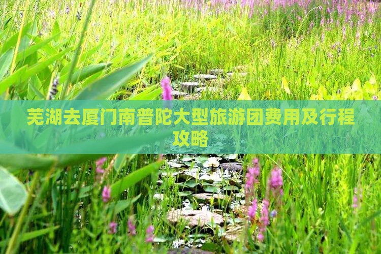 芜湖去厦门南普陀大型旅游团费用及行程攻略
