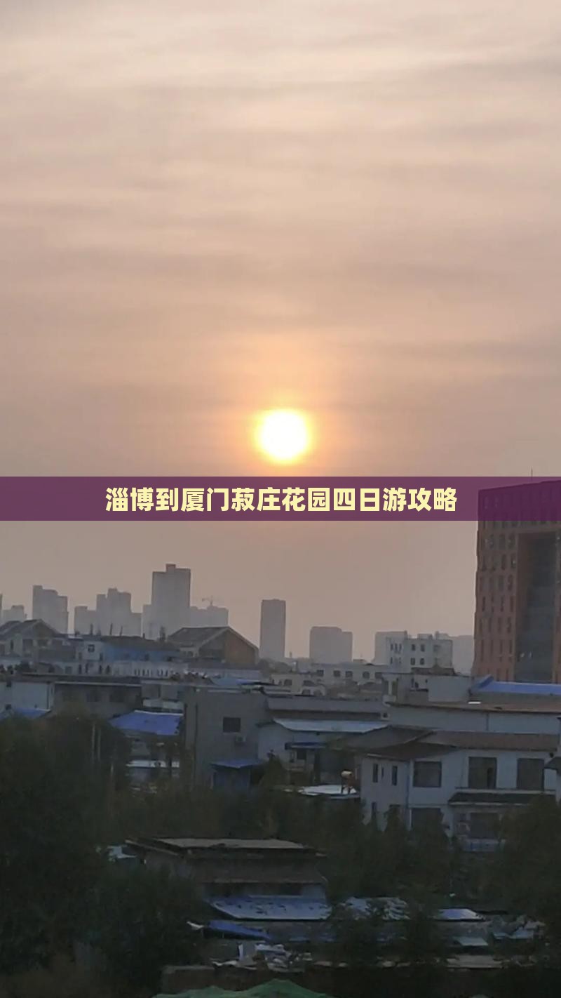 淄博到厦门菽庄花园四日游攻略