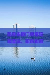 阳泉去厦门南普陀哪里玩
