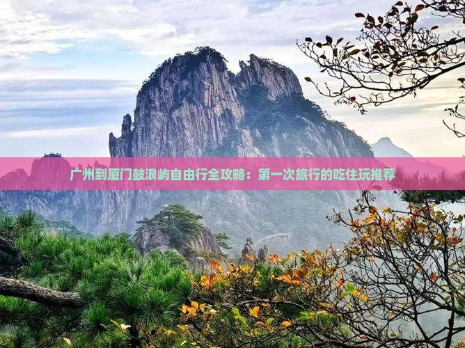 广州到厦门鼓浪屿自由行全攻略：第一次旅行的吃住玩推荐